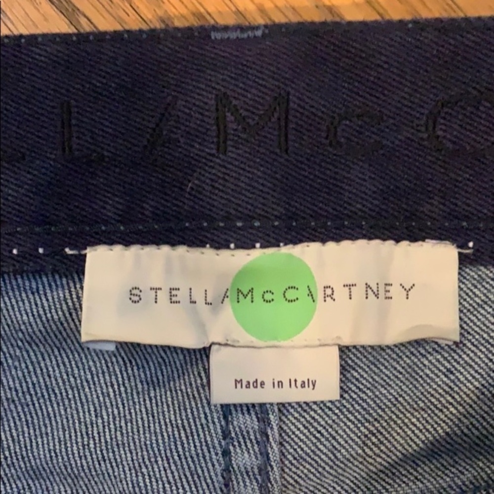 STELLA MCCARTNEY Patchwork Straight Leg Jeans - image 3